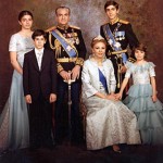 The Shah's Family after a Coronation Celebrations
